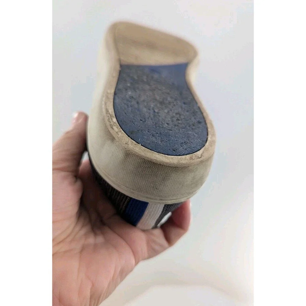 Rothys The Original Slip On Sneakers Womens Size 7.5 Shoes Grey Round Toe Casual